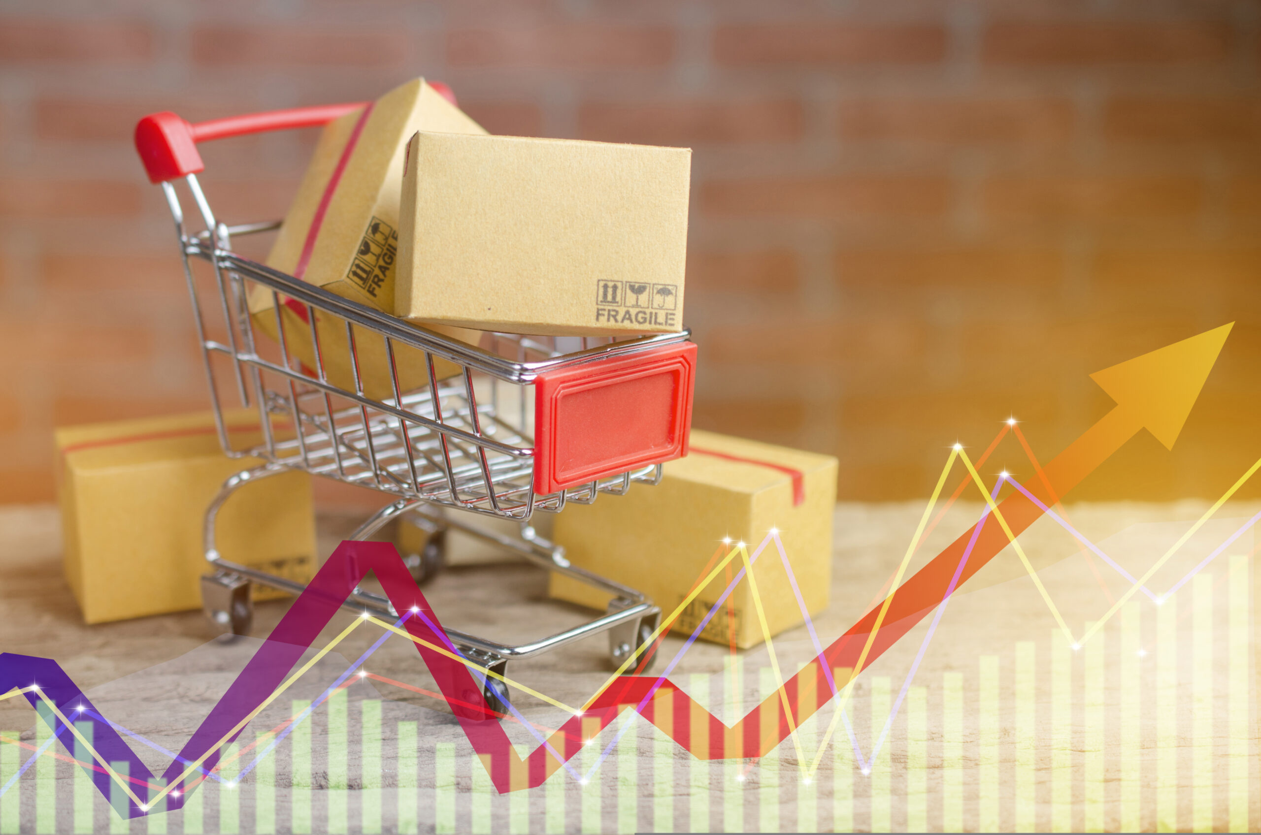 Increasing sales of consumer packaged goods